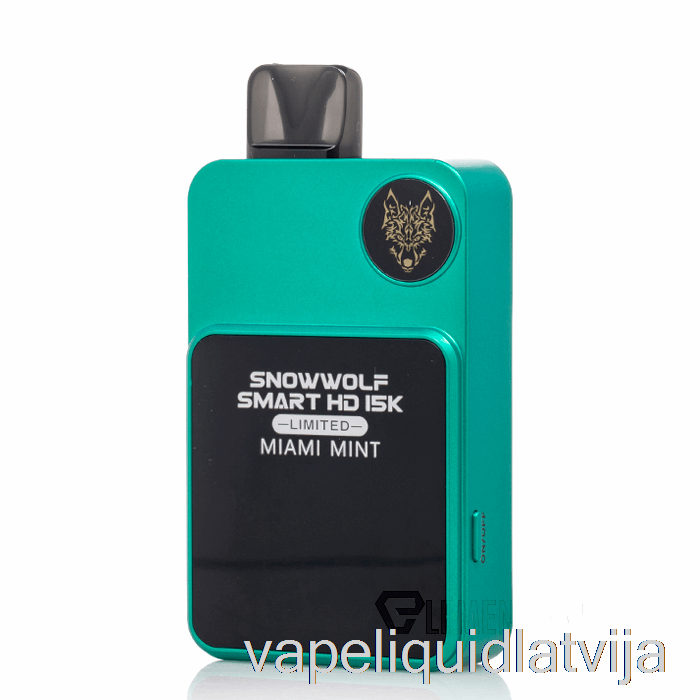 Snowwolf Smart Hd 15k Ierobežots Vienreizējās Lietošanas Miami Piparmētru Vape šķidrums